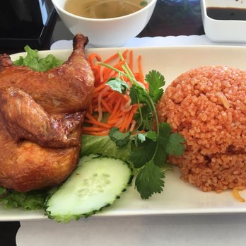 Pho Hot - I usually get the Roasted chicken & tomato rice which is a good. - Vietnamese Near Me - Glendale, California