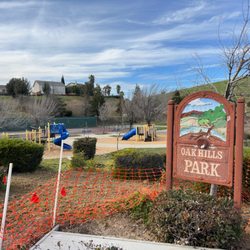 Oak Hills Park - Playground, tennis, and basketball half court part of this nice park