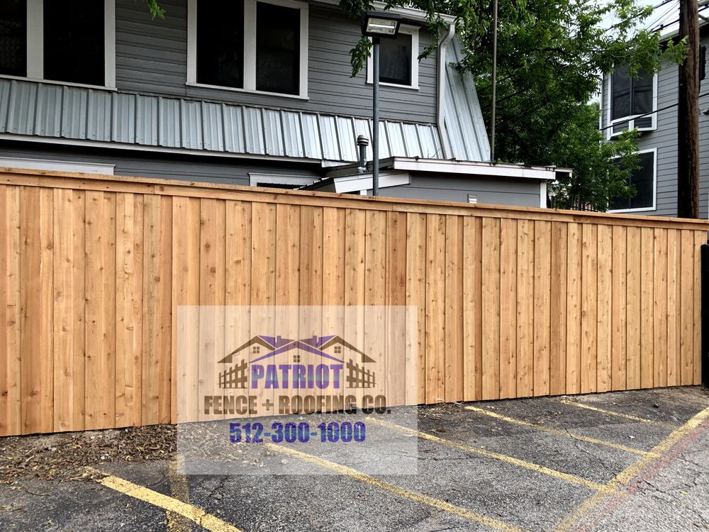 Slide of Patriot Fencing & Roofing