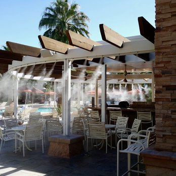 Koolfog Misting Systems - High pressure misting systems by Koolfog are made for durability, reliability. Hotels in Palm Springs region enjoy the benefits of misters. - Misting System Services Near Me - Thousand Palms, California