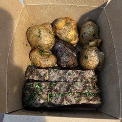 Jillians - Wagyu and duck fat potatoes