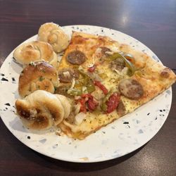 Little Italy II - Italian sausage and pepper pizza.