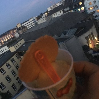 Eiscafe Stefan - 1 Euro for a scoop. Nice. I got mango. - Ice Cream & Frozen Yogurt Near Me - Dusseldorf, NW Eiscafe Stefan - 1 Euro for a scoop. Nice. I got mango. - Ice Cream & Frozen Yogurt Near Me - Dusseldorf, NW