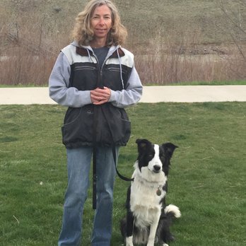 Diane's Clever K9s - Diane with Riley at Santa Rita Park during dog obedience training - Pet Training Near Me