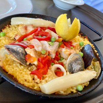 Columbia Restaurant - Paella "Española" - Spanish Near Me - Celebration, Florida Columbia Restaurant - Paella "Española" - Spanish Near Me - Celebration, Florida