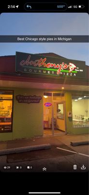 Anthony's Gourmet Pizza by null