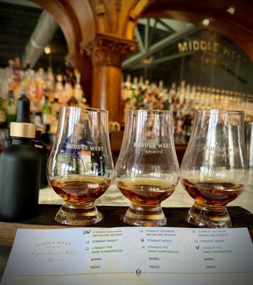 Service Bar at Middle West Spirits Distillery by null