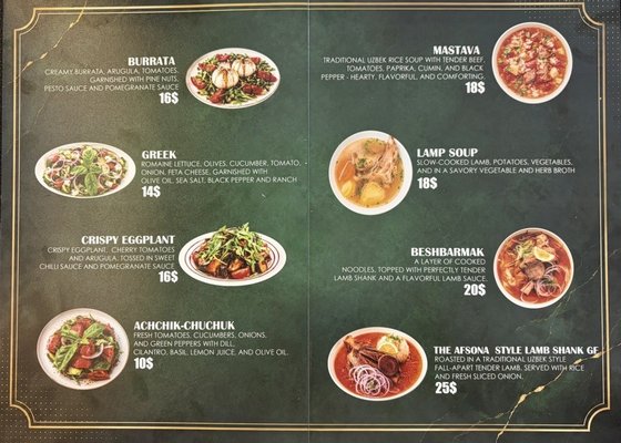 Menu photo 2 Afsona Pittsburgh, PA