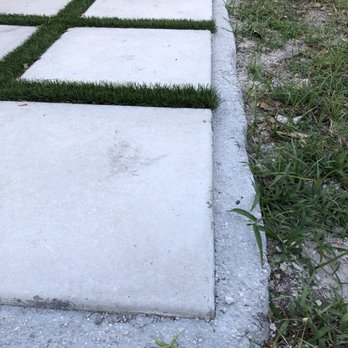 Monster Grass and Turf - Replaced border different from rest of border - Artificial Turf Near Me - Miami, Florida Monster Grass and Turf - Replaced border different from rest of border - Artificial Turf Near Me - Miami, Florida
