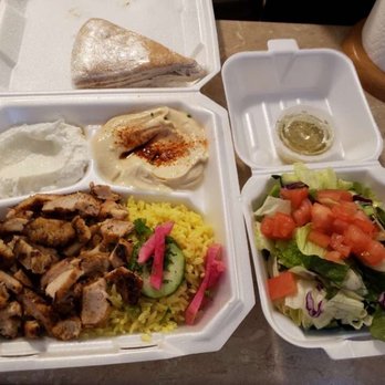 Yala Kol - Chick Shawarma with rice & salad - Mediterranean Near Me - Bowling Green, Ohio Yala Kol - Chick Shawarma with rice & salad - Mediterranean Near Me - Bowling Green, Ohio