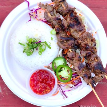 Kasoy & Co - Skewered Lemongrass Beef - Food Trucks Near Me - Gresham, Oregon