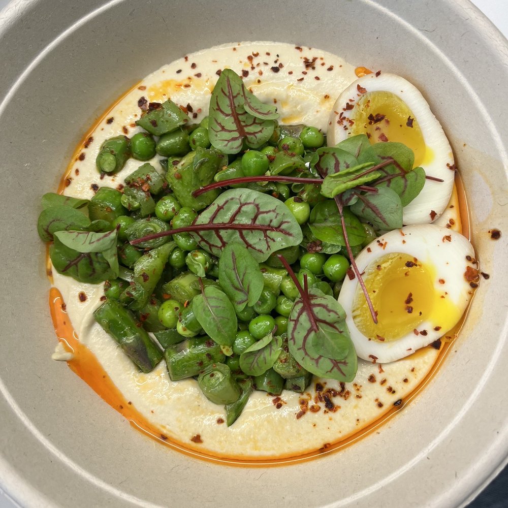 Seasonal summer vegetable bowl