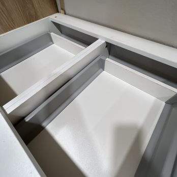 Granada Kitchen - Drawer inside we were NOT informed of. - Flooring Near Me - Anaheim, California