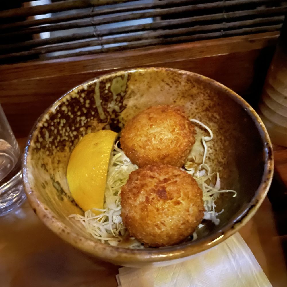 Ippuku - kani korokke - crab croquettes - Bars Near Me - Berkeley, California