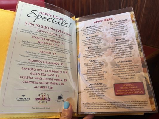 Menu photo 2 Miguel’s Colorado Springs, CO Menu photo 2 Miguel’s Colorado Springs, CO