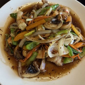 Pen Thai - Ginger with Choice of Protein - Thai Near Me - Mount Prospect, Illinois Pen Thai - Ginger with Choice of Protein - Thai Near Me - Mount Prospect, Illinois