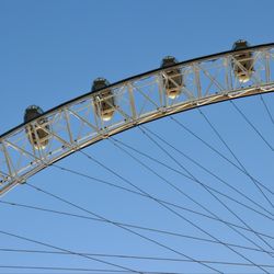 Closeup of the London Eye