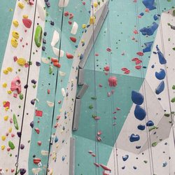 Zenith Climbing Center - Some auto belay and some lead belay