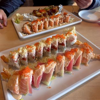 Katana Sushi & Sake - The First roll (tin foil) Tokyo second tropical crunch, third sakura, fourth First Date. - Japanese Near Me - Sunnyvale, California Katana Sushi & Sake - The First roll (tin foil) Tokyo second tropical crunch, third sakura, fourth First Date. - Japanese Near Me - Sunnyvale, California