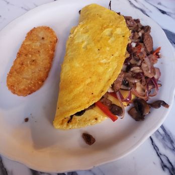 Vegan Avenue - Cheezesteak Omelet - Vegan Near Me - San Antonio, Texas