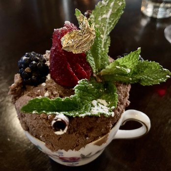 Region Kitchen and Bar - Valrhona Dark Chocolate Mousse - New American Near Me - Barrington, Illinois Region Kitchen and Bar - Valrhona Dark Chocolate Mousse - New American Near Me - Barrington, Illinois