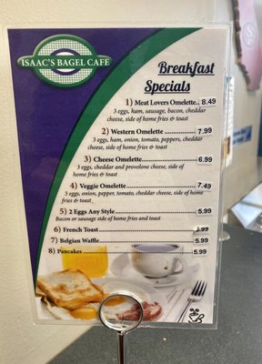 Menu photo 3 Isaac's Bagel Cafe II Bloomfield, CT Menu photo 3 Isaac's Bagel Cafe II Bloomfield, CT