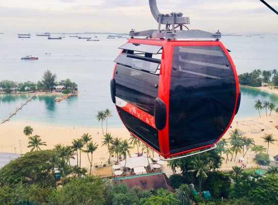 Sentosa Siloso Beach by null