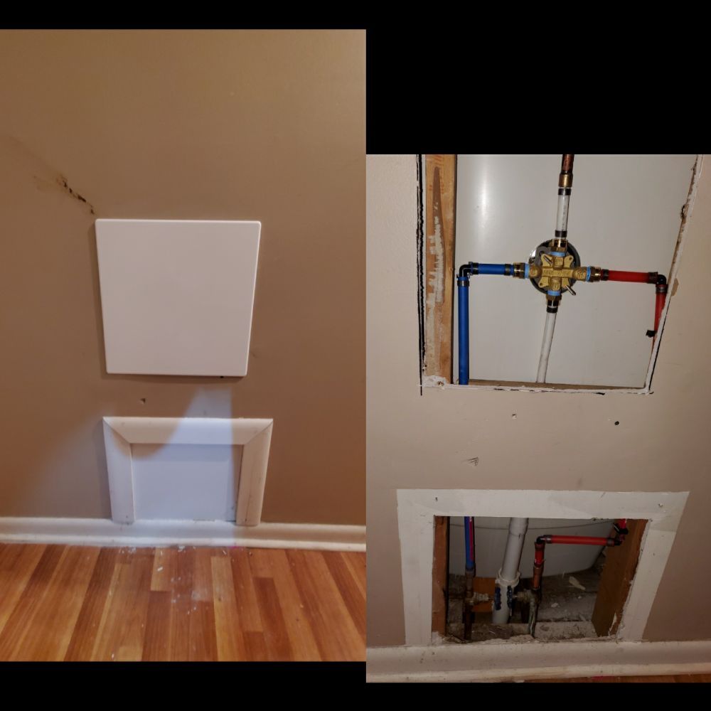 Slide of M4K Plumbing Drain & Services