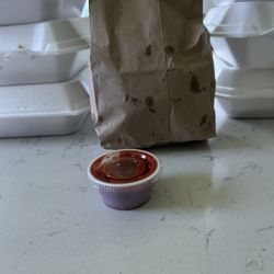 That's the salsa they provide with a bag of chips.