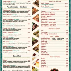 El Sabor Latino - Excellent food!