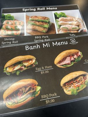 Menu photo 1 The Vinam Cafe San Diego, CA Menu photo 1 The Vinam Cafe San Diego, CA