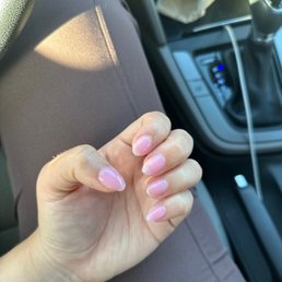 Different length, middle finger has less powder and shows my tip more. Different length, middle finger has less powder and shows my tip more.