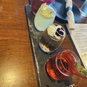 Toast  Downey - mimosa flight - Breakfast & Brunch Near Me - Downey, California