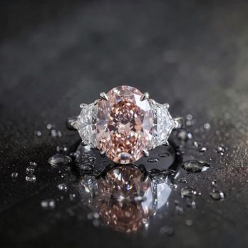 Michael E Minden Diamond Jewelers - Beautiful pink lab grown Diamond center oval with lab grown half moon lab grown Diamonds on either side-set in white gold.
Center-5.39 ctw - Jewelry Near Me - Las Vegas, Nevada Michael E Minden Diamond Jewelers - Beautiful pink lab grown Diamond center oval with lab grown half moon lab grown Diamonds on either side-set in white gold.
Center-5.39 ctw - Jewelry Near Me - Las Vegas, Nevada