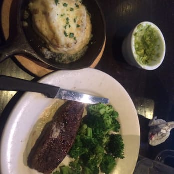 Chili's - Salted potatoes sirloin and yummy broccoli! - Bars Near Me - Logan, Utah Chili's - Salted potatoes sirloin and yummy broccoli! - Bars Near Me - Logan, Utah