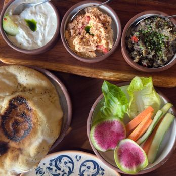 Yasemi, A Modern Mediterranean Restaurant - Spread Sampler - Mediterranean Near Me - Chicago, Illinois
