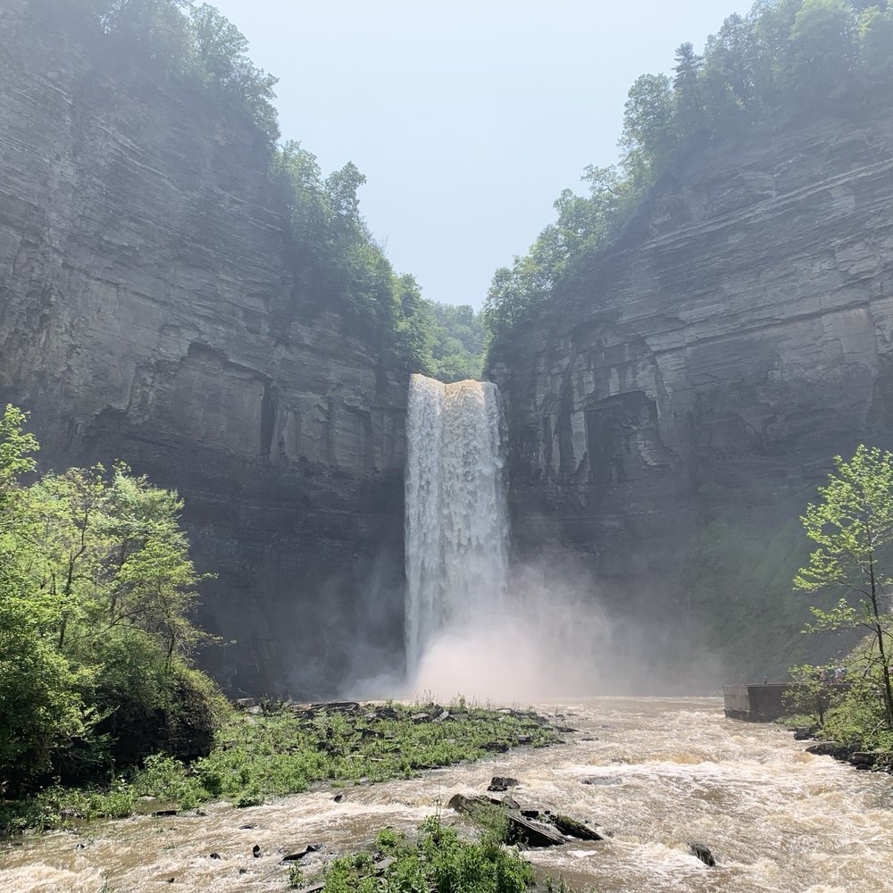 Taughannock Falls State Park - Falls from the hike - Hiking Near Me - Trumansburg, New York