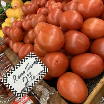 The Market - $2.99 for spotty Roma tomatoes. I'll pass. - Grocery Near Me - Fresno, California