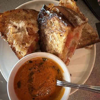 The Misfit Restaurant + Bar - Grilled cheese and soup (tomato) - Bars Near Me - Santa Monica, California The Misfit Restaurant + Bar - Grilled cheese and soup (tomato) - Bars Near Me - Santa Monica, California