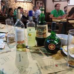 Pizzeria Antichi Proverbi - When you're done with dinner and you ask for an after dinner drink, they bring the whole bottle. This would never happen in the states.