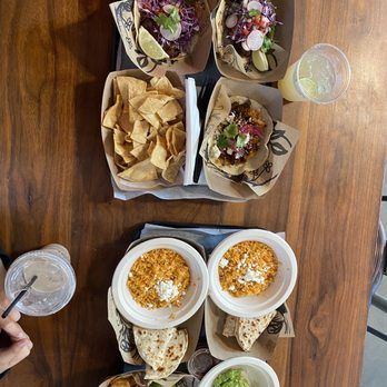 Corazon Cocina - Two kids quesadillas, 4 tacos, and a guacamole - Mexican Near Me - Santa Barbara, California Corazon Cocina - Two kids quesadillas, 4 tacos, and a guacamole - Mexican Near Me - Santa Barbara, California