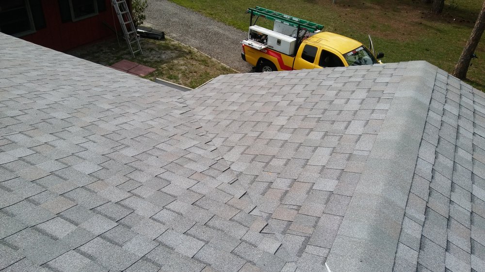 Slide of Code Red Roofers