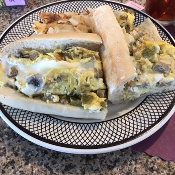 JJ's Diner - Breakfast sub made with freshly baked Italian bread - Breakfast & Brunch Near Me - Egg Harbor Township, New Jersey