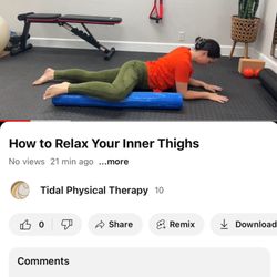 Tidal Physical Therapy - Follow my YouTube channel for videos @tidalphysicaltherapy