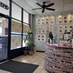 Entrance and counter