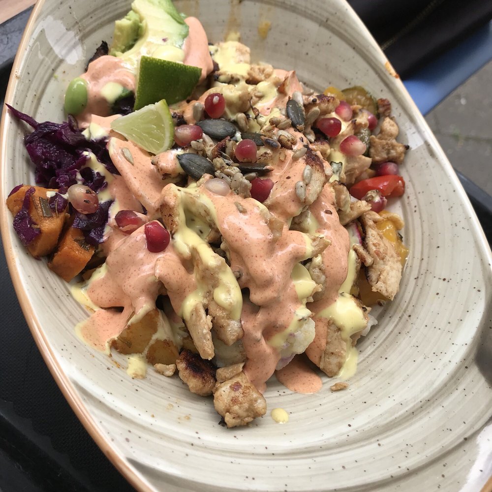 Daily You - Teriyaki Chicken Bowl - Cafes Near Me - Hamburg, HH