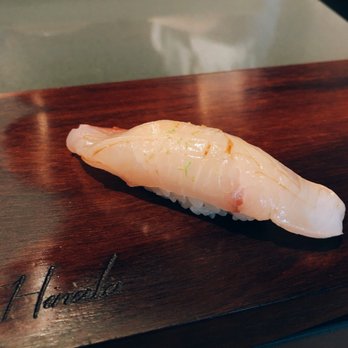 Hinata - Kampachi with lime zest - Sushi Bars Near Me - San Francisco, California