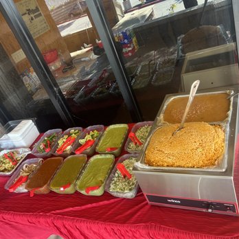 The Taco Guy Catering - Sauce table - Caterers Near Me - Pasadena, California