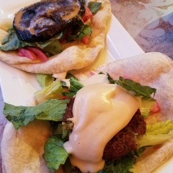 Mamnoon Street - Eggplant and falafel shawarminis - Middle Eastern Near Me - Seattle, Washington Mamnoon Street - Eggplant and falafel shawarminis - Middle Eastern Near Me - Seattle, Washington