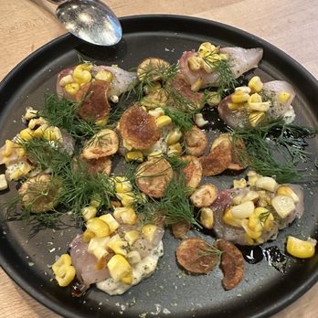 Laser Wolf - Yellowtail crudo - Middle Eastern Near Me - Philadelphia, Pennsylvania